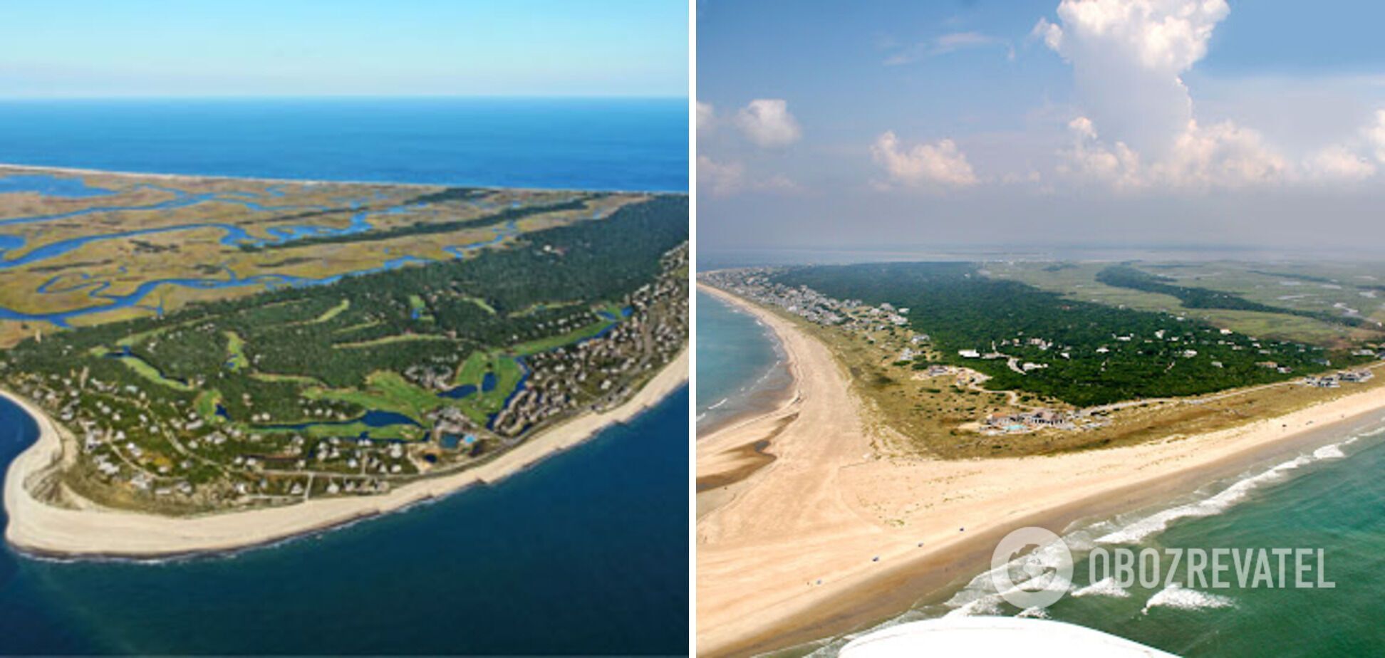 Остров Болд-Хед в Северной Каролине