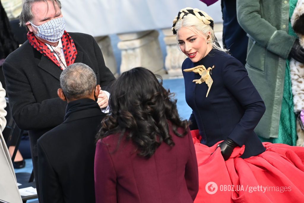 Леди Гага выступила на 59-й инаугурации президента США в Капитолии, когда главой страны официально стал Джо Байден