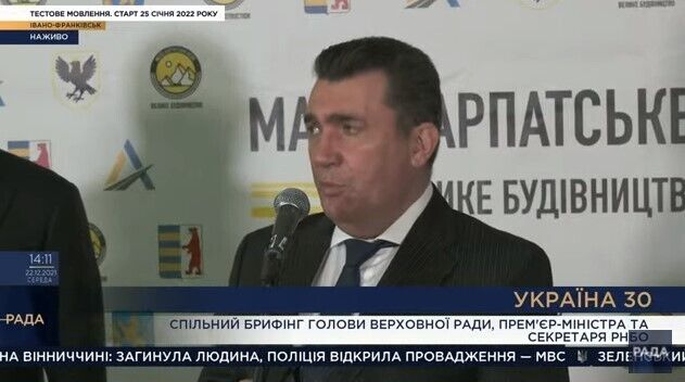 Данилов озвучил количество военных РФ возле границ Украины