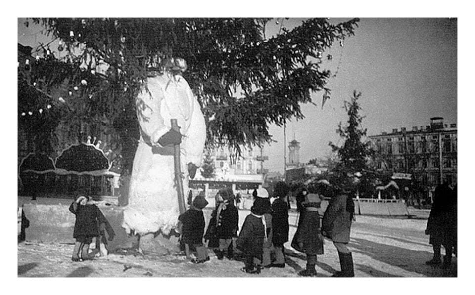 Софийская площадь. Фото 1936 года.