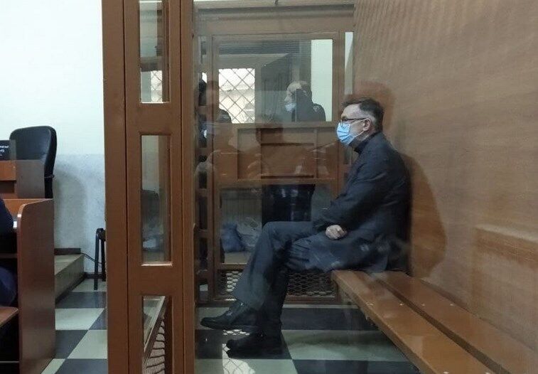 Леонид Кожара в суде.