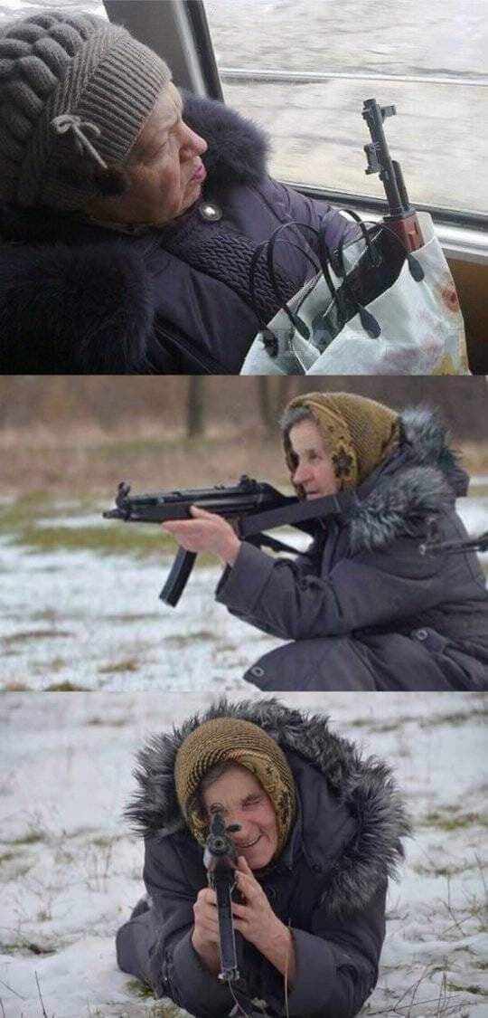 Мем о мобилизации украинок