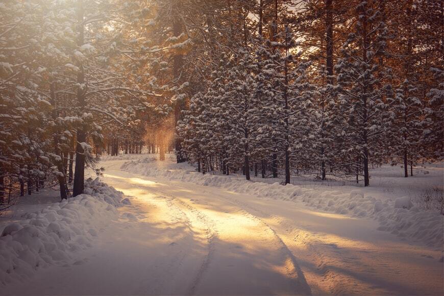 Зимняя погода в Украине