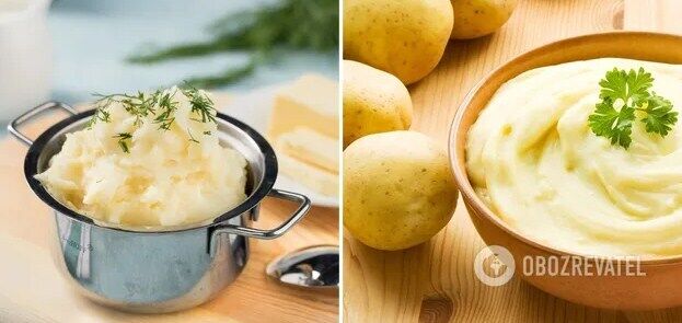 Картопляне пюре для страви