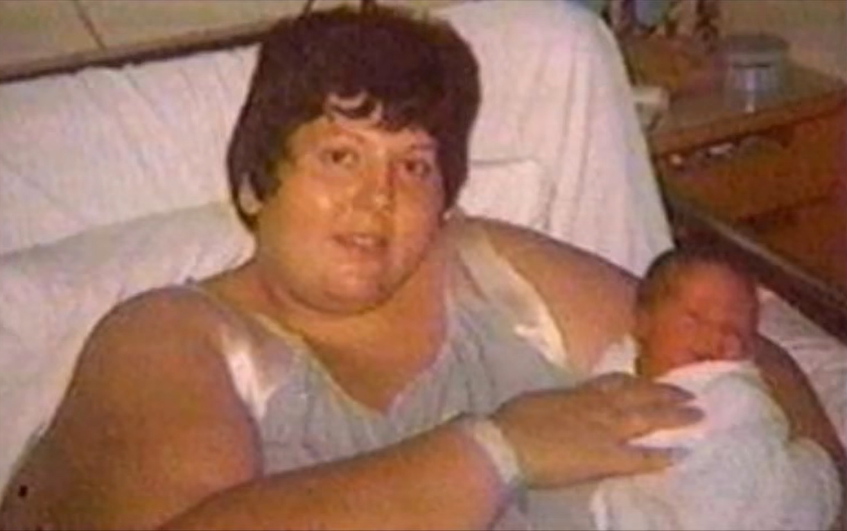Критической отметки в 600 кг американка достигла, когда родила сына