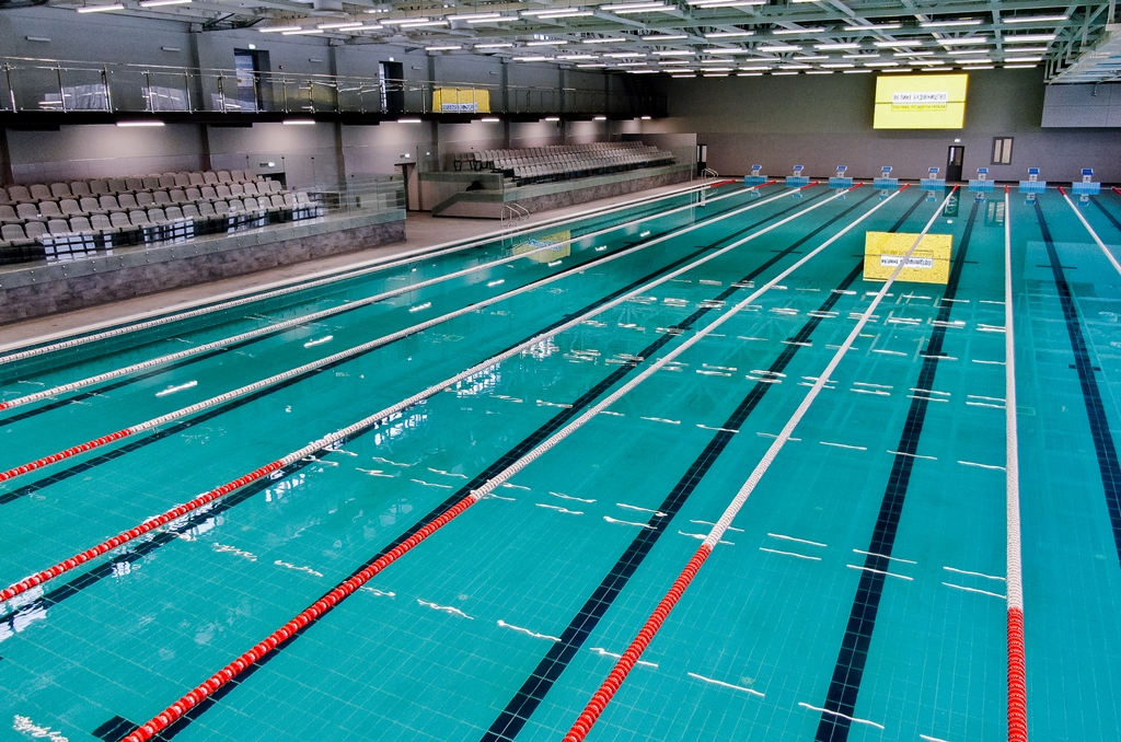 "Большая стройка" возвела в Полтаве бассейн олимпийского уровня