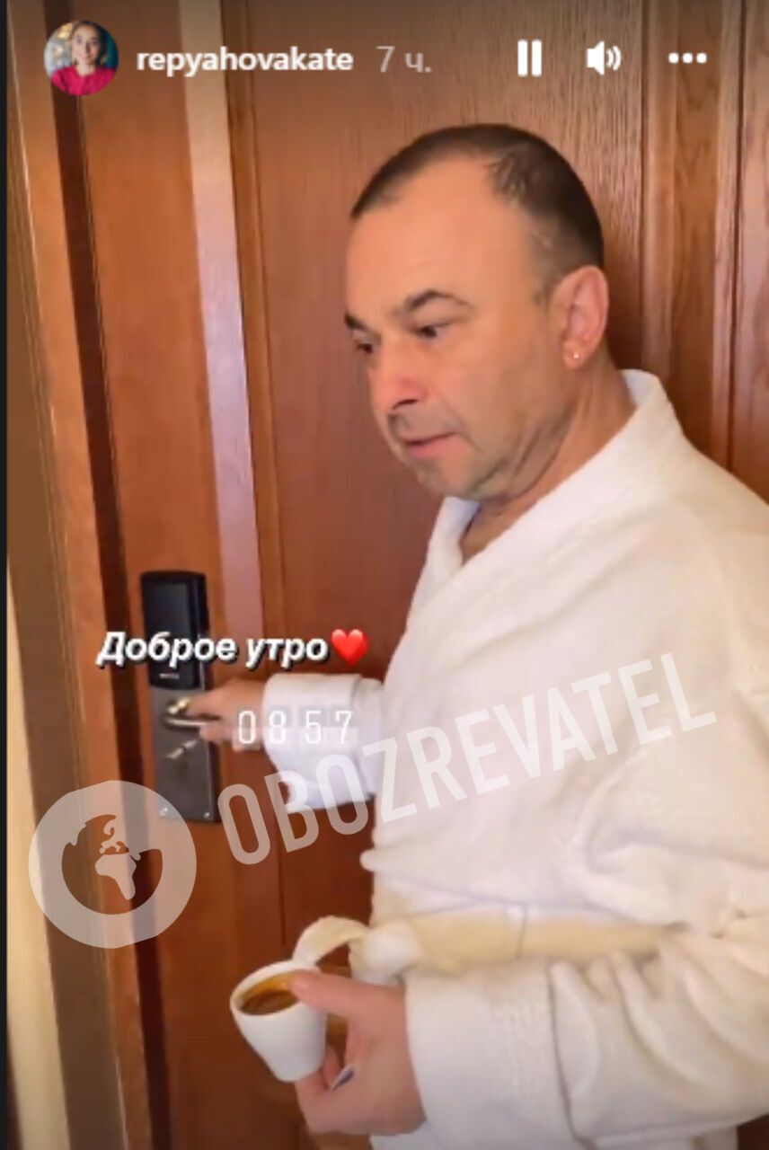 Голая Репьяхова в гостинице во Львове испугала Павлика