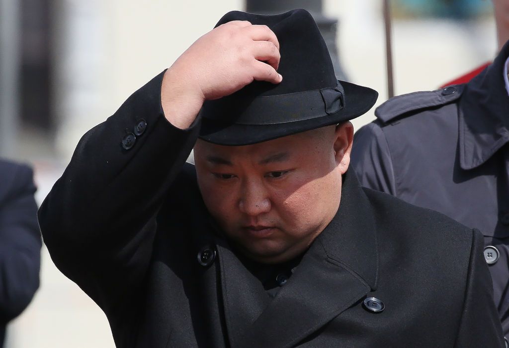 Более ранее фото северокорейского лидера .
