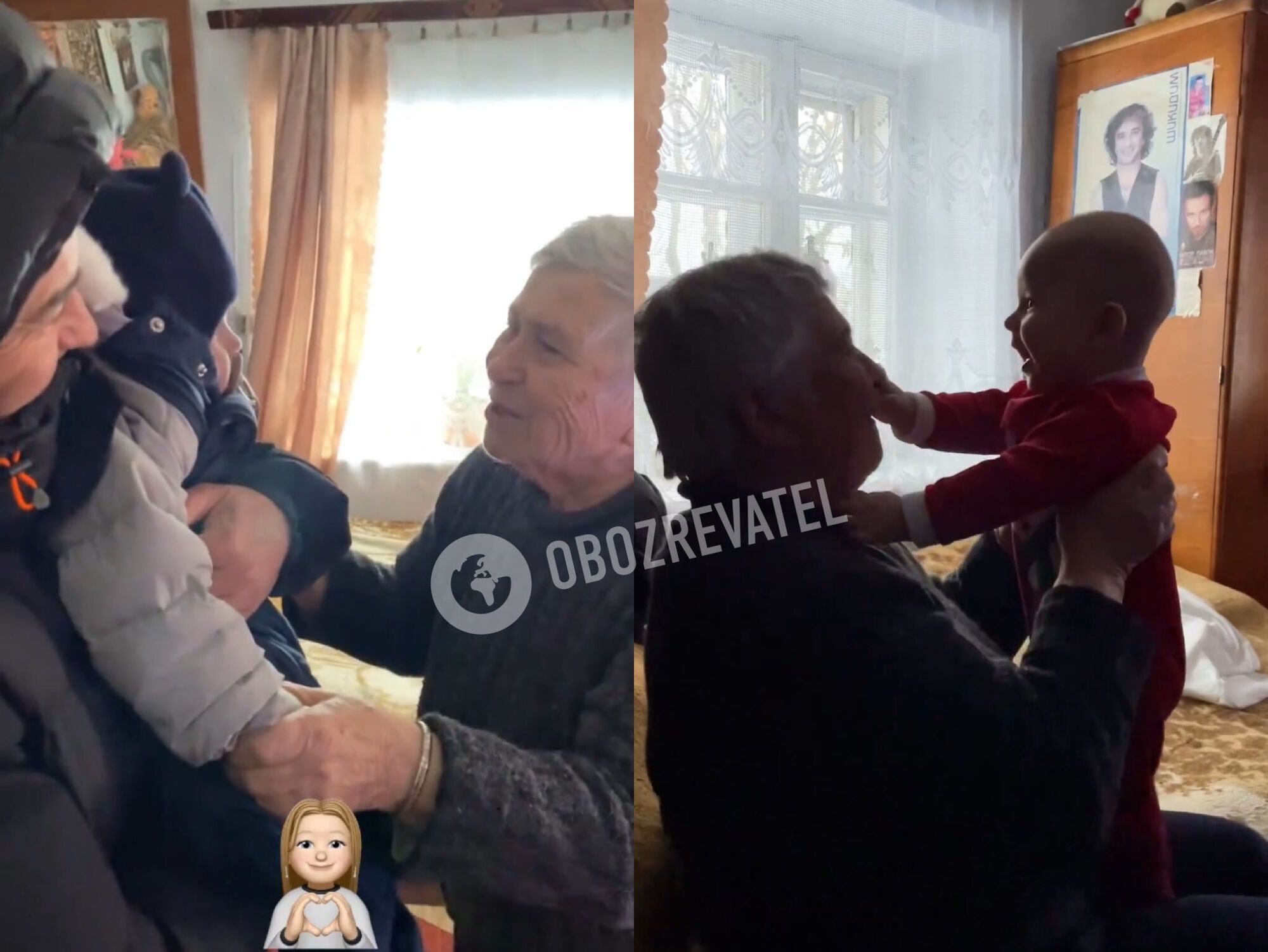 Павлик с Репяховой и сыном приехали в его родной город на Западной Украине