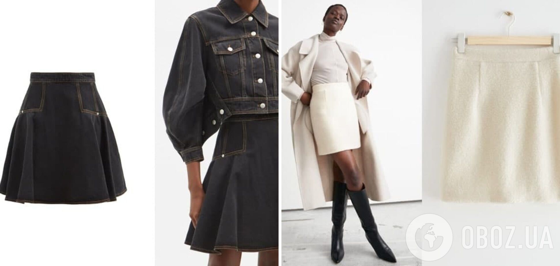 Трендовые мини-юбки в сезоне 2021/22.