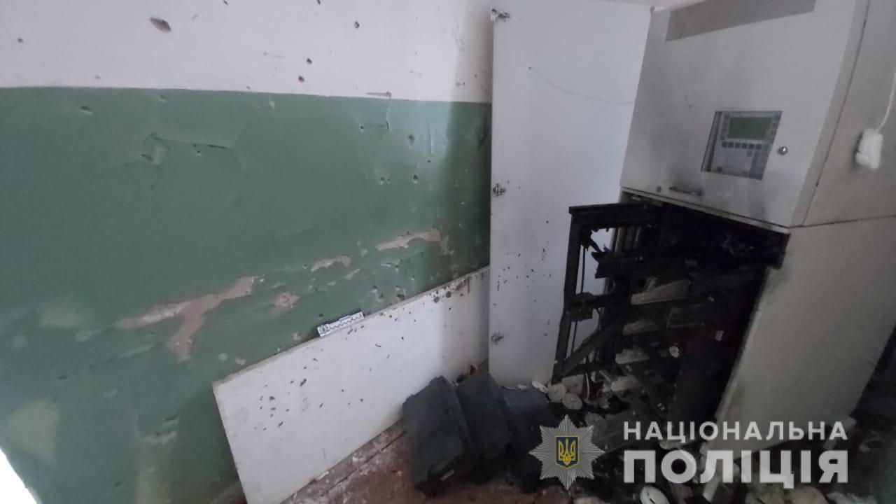 На Харківщині невідомі підірвали банкомат