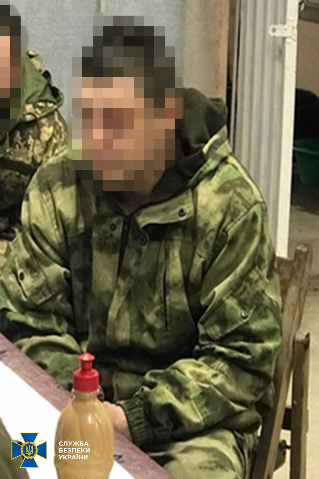 Боевик "ЛНР", задержанный правоохранителями .