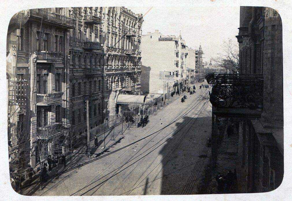 Большая Житомирская в начале 20-го века.