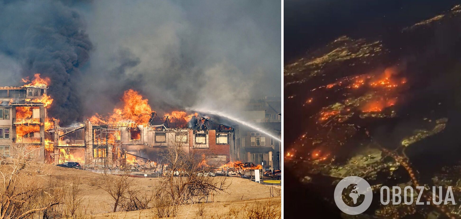 Огонь уничтожил боле полтысячи домов