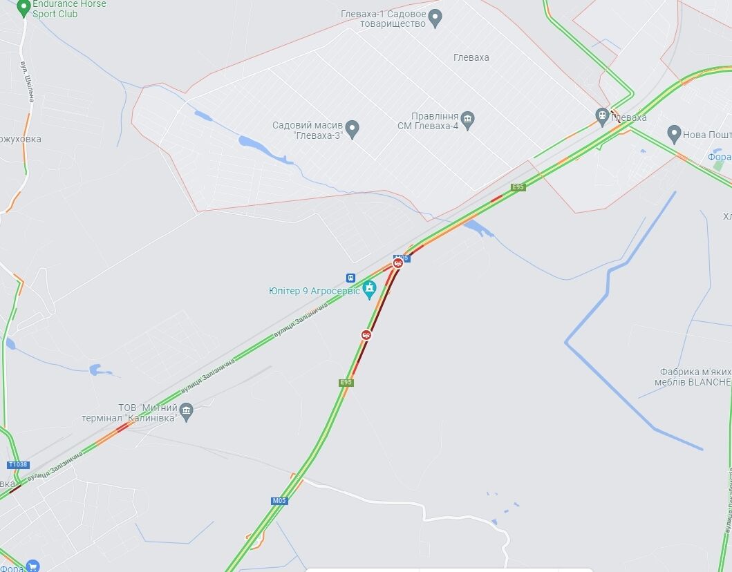 Аварія сталася на в'їзді до Глевахи.