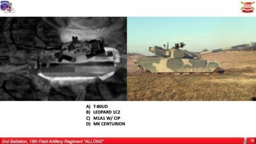 Испытания танков американскими военнослужащими