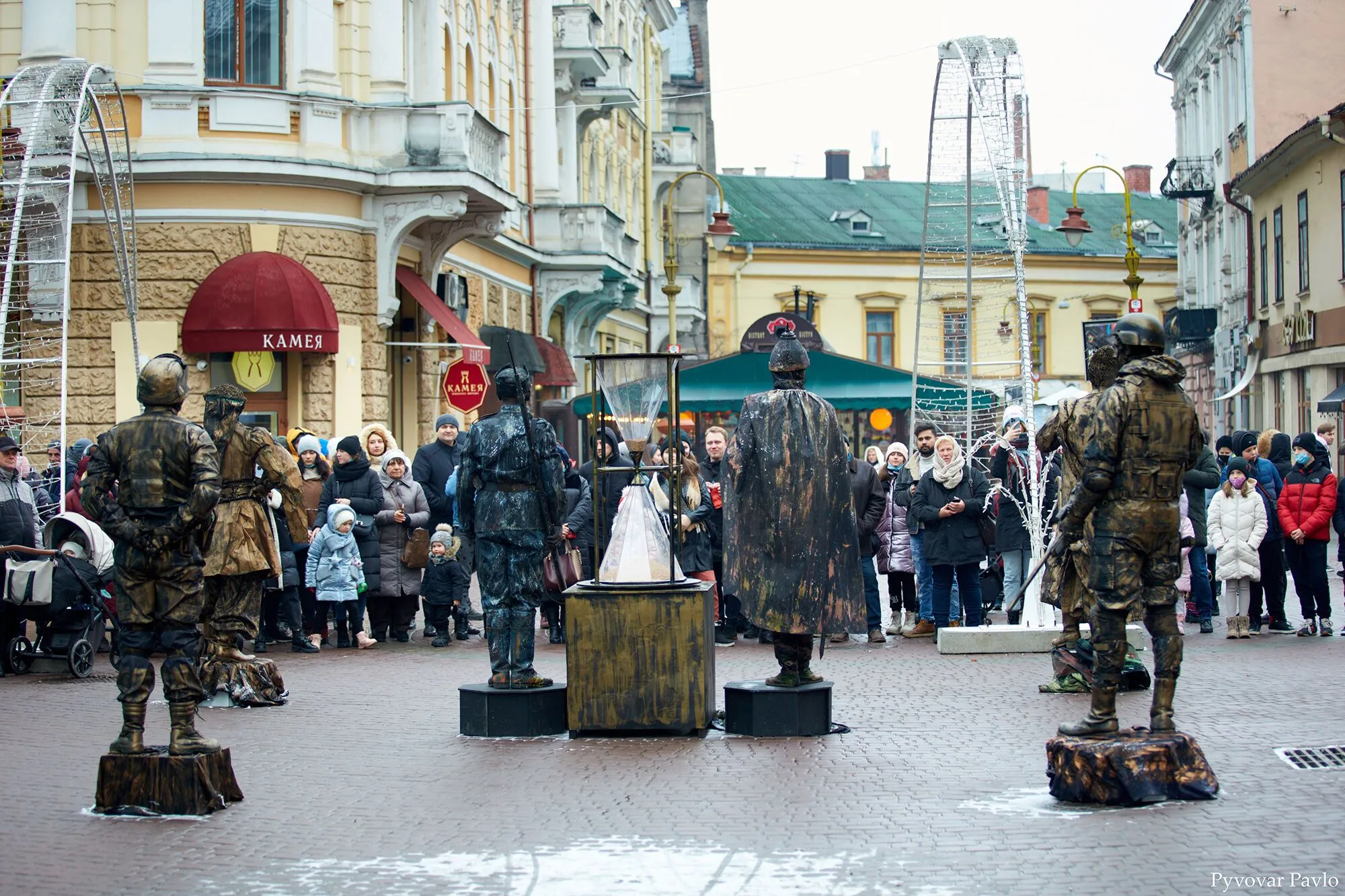 Перформанс в Ивано-Франковске