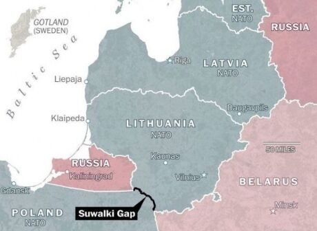 Россия может занят Сувалкский коридор