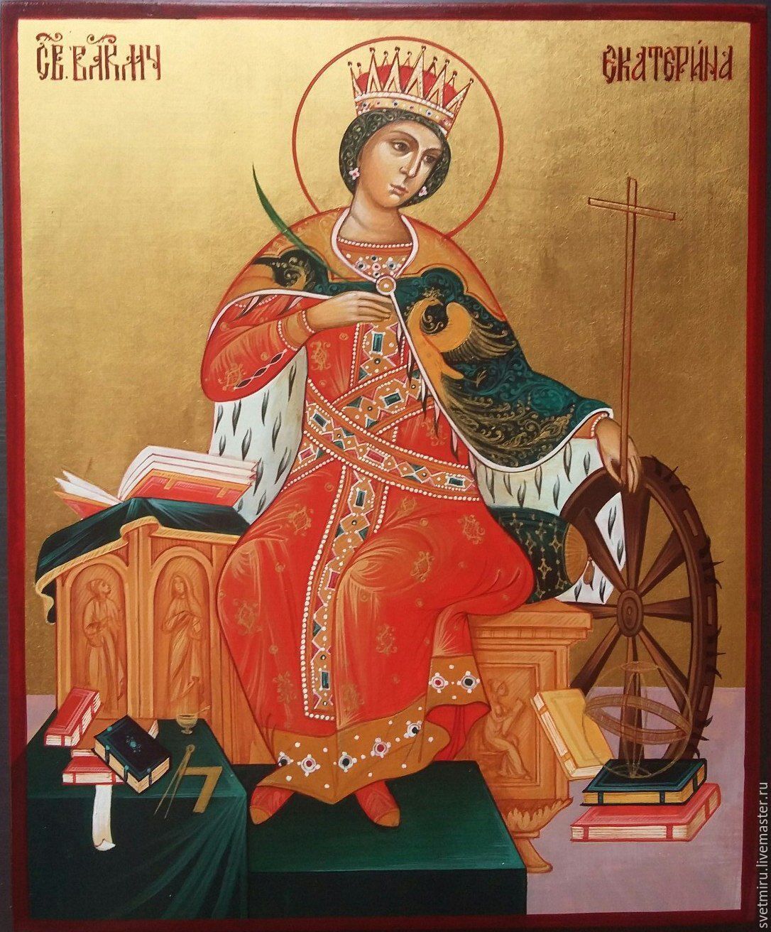 Великомучениця Катерина народилася 287 року в Олександрії