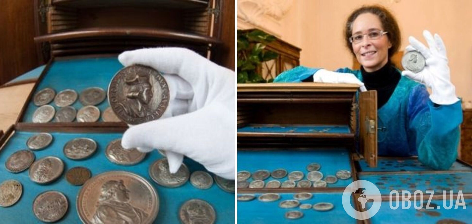 Уборщица нашла монеты в библиотеке.