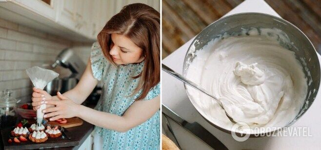 Приготовление крема для торта