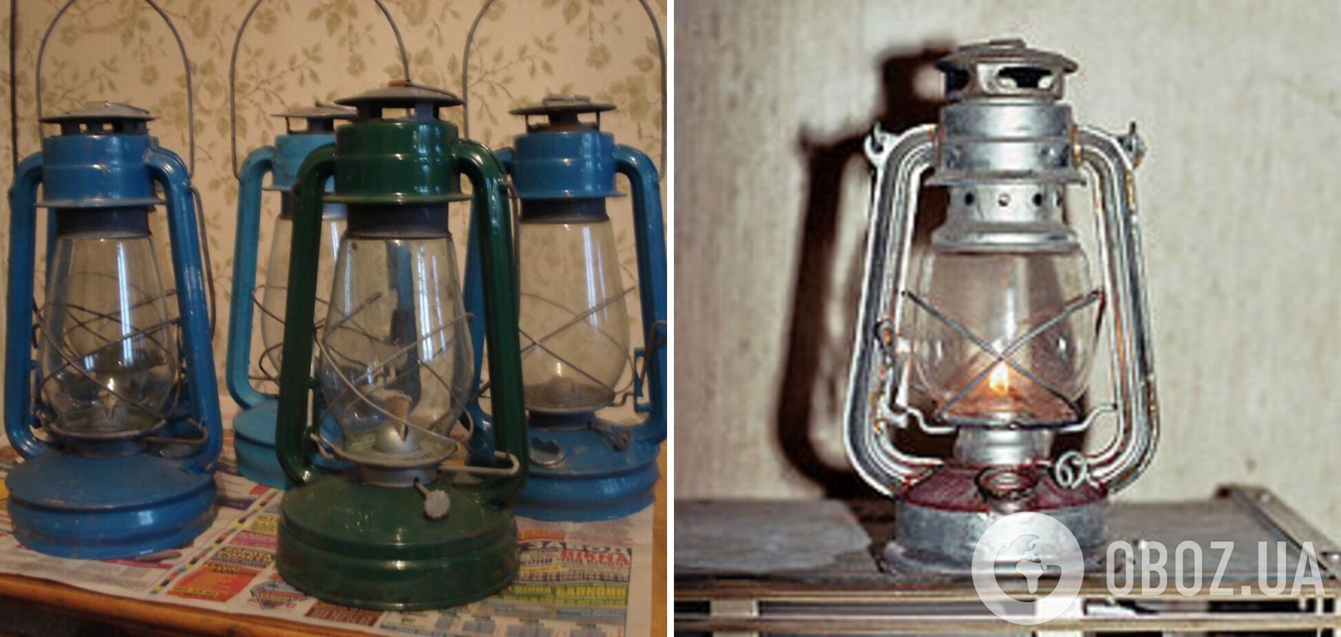 Керосиновая лампа была в каждом доме.