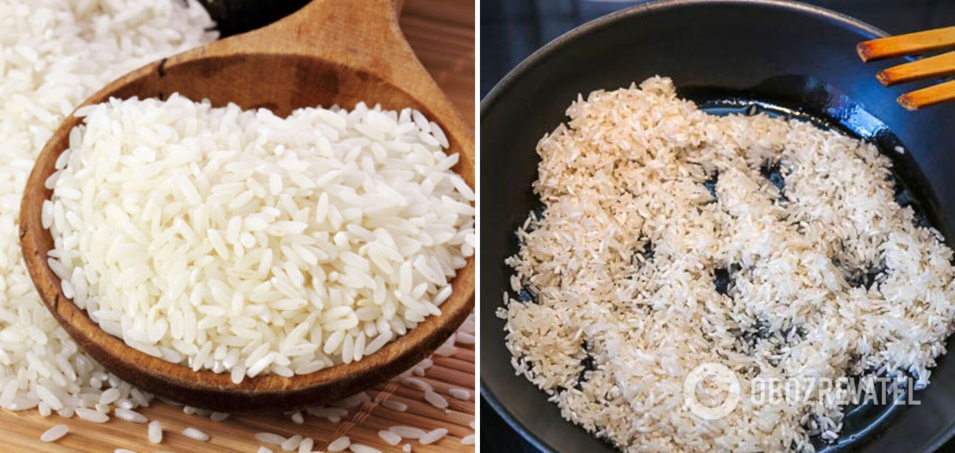 Приготування рису в сковорідці