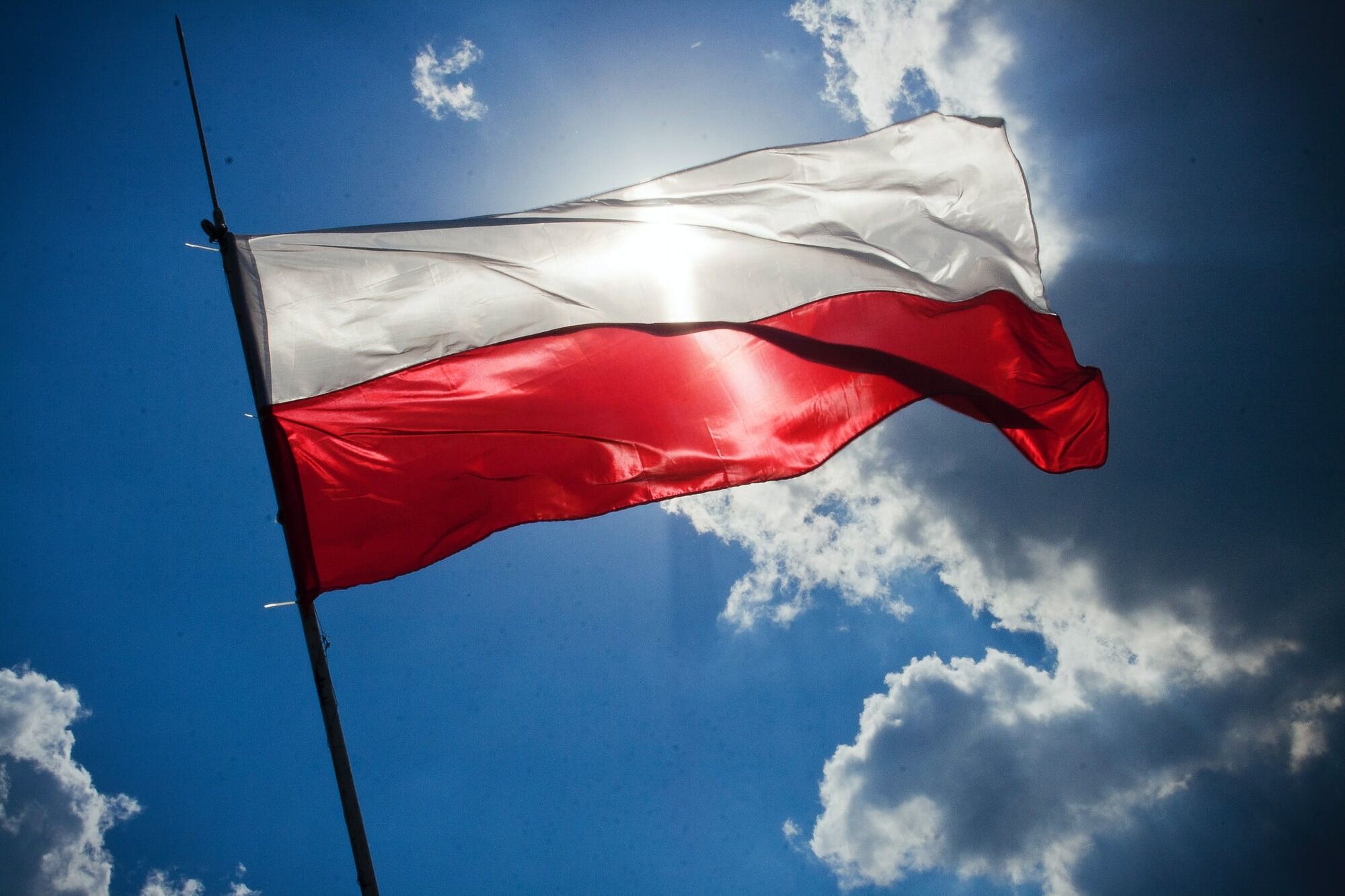 Польський прапор.