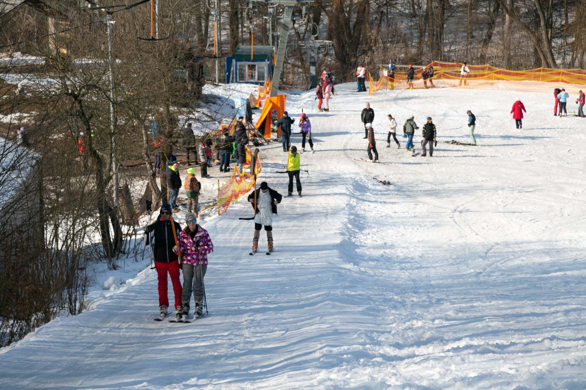 Спуск начал работать несколько лет назад.
