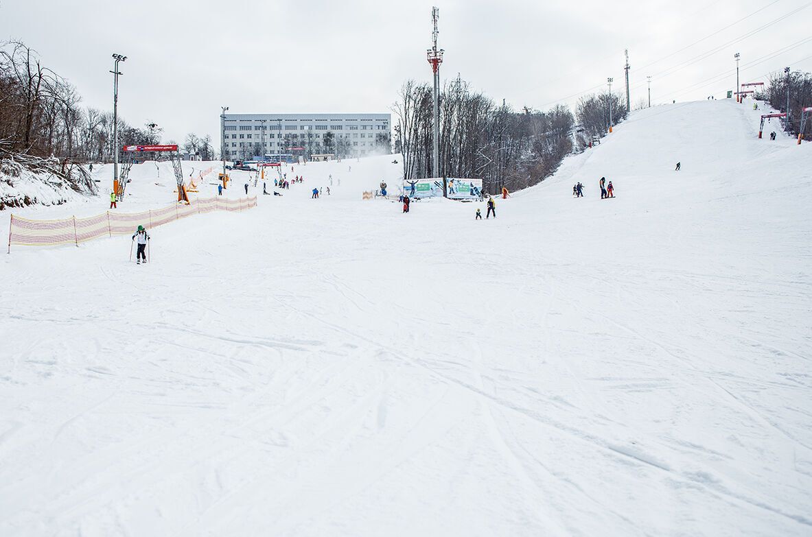 Протасов Яр зимой.