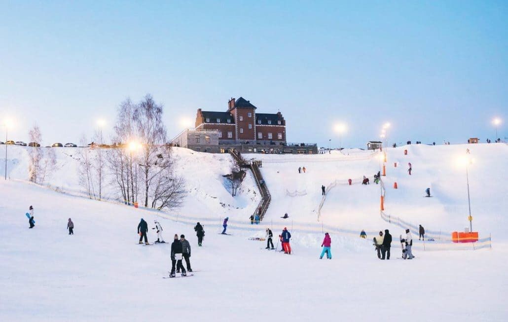 Курорт Gvozdoff находится в 30 километрах от Киева.