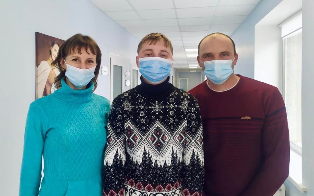 Максим Давидюк планово відвідав лікарню