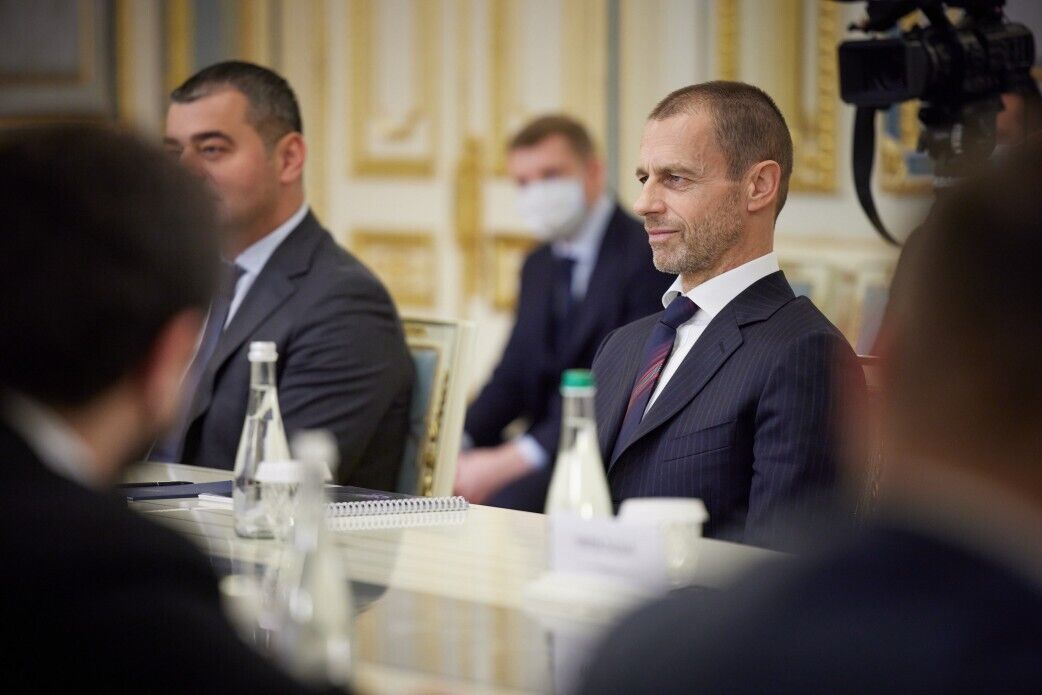Президент УЄФА Александер Чеферін.