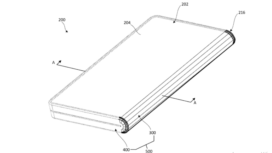 Google запатентовала собственный гибкий смартфон. Фото