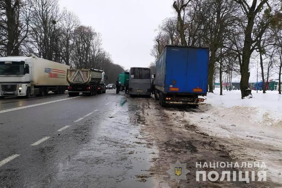 Массовое ДТП в Винницкой области