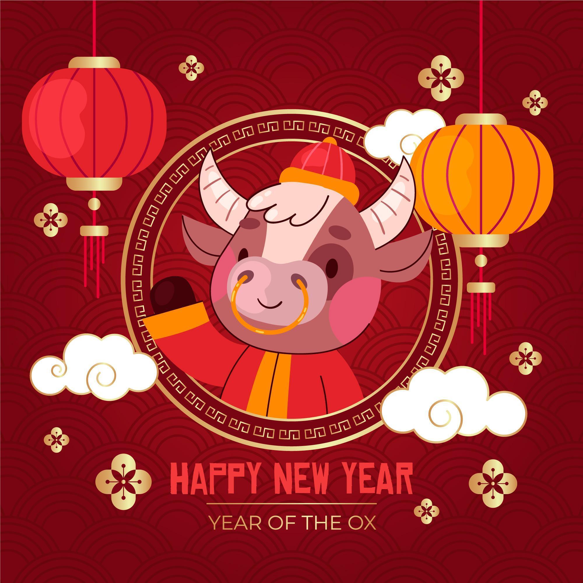 Поздравления с Китайским Новым годом на английском