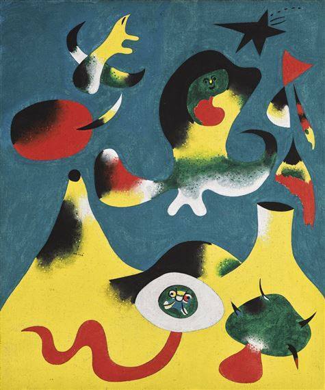 Joan Miró- PEINTURE (L'AIR)