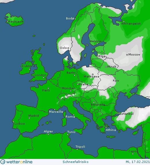 Фронт північної циклонічності Yukon принесе в Україну сніг 17 лютого