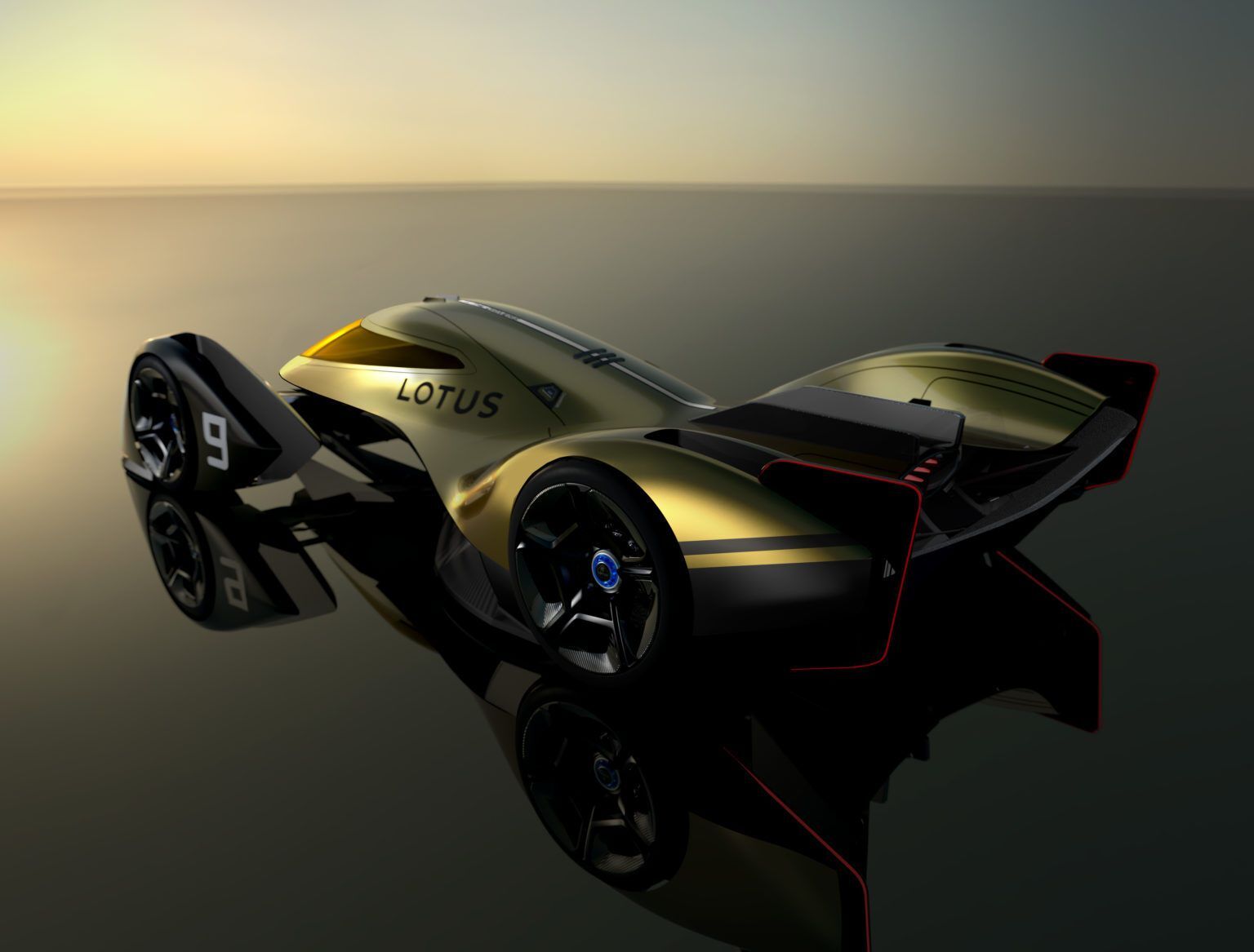 Задняя часть Lotus E-R9