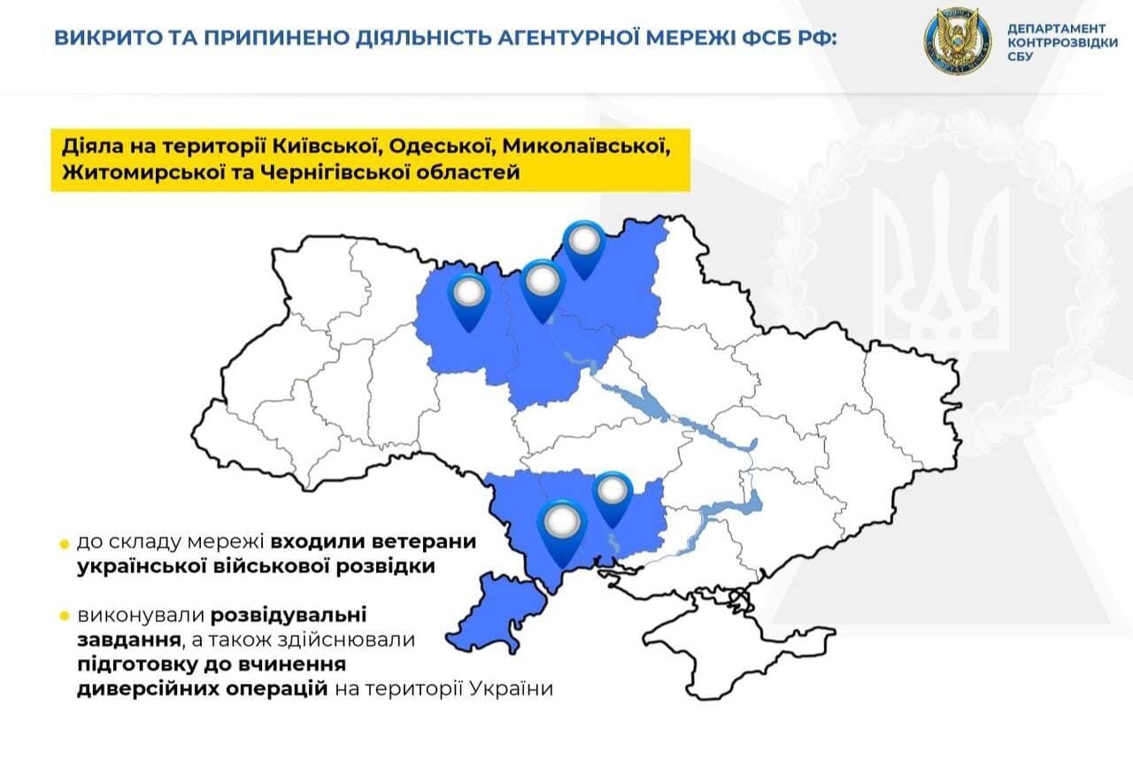 Опубліковано найбільш резонансні справи СБУ у регіонах у лютому