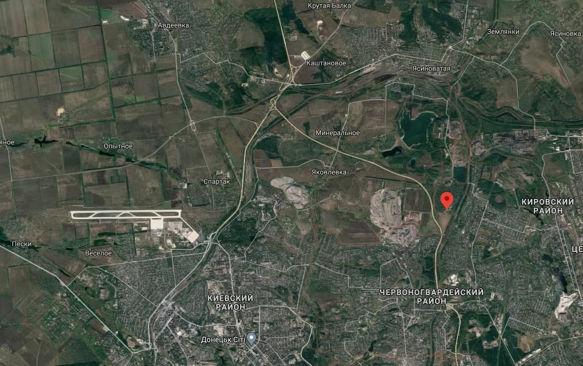 База террористов "ДНР" попала на снимок спутника