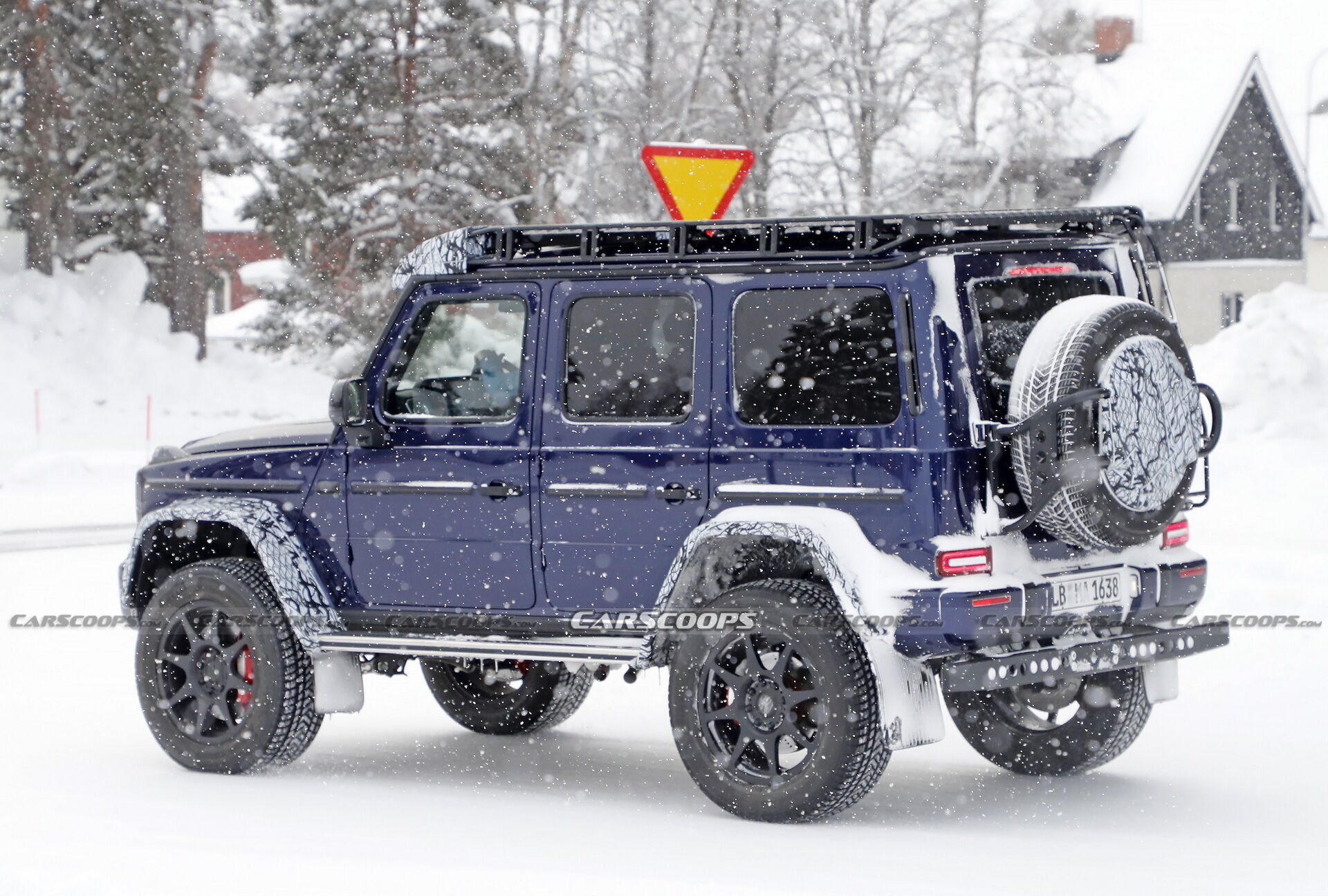 Задня частина нового Mercedes-Benz G-class 4×4²