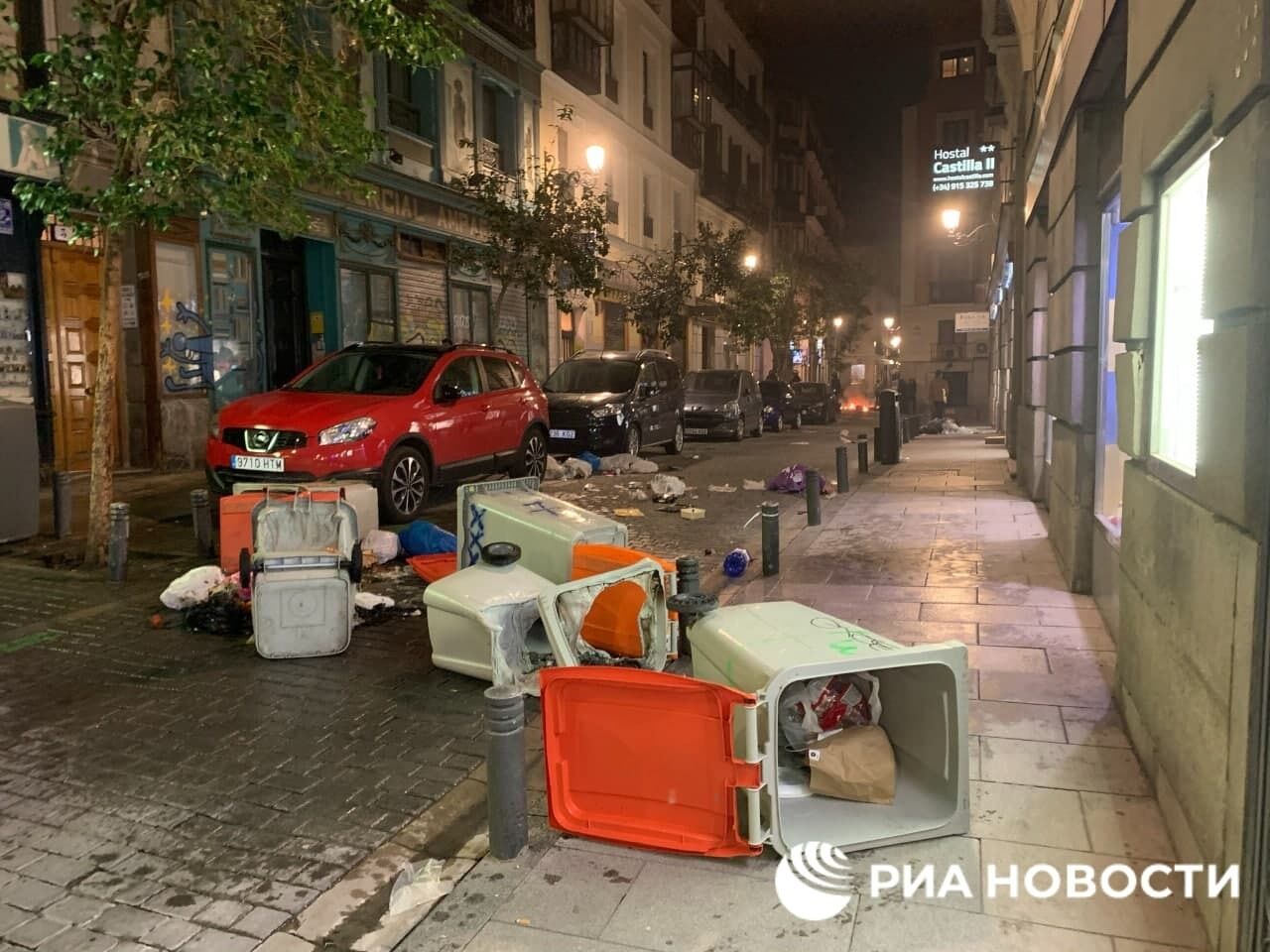 Погроми в Мадриді.