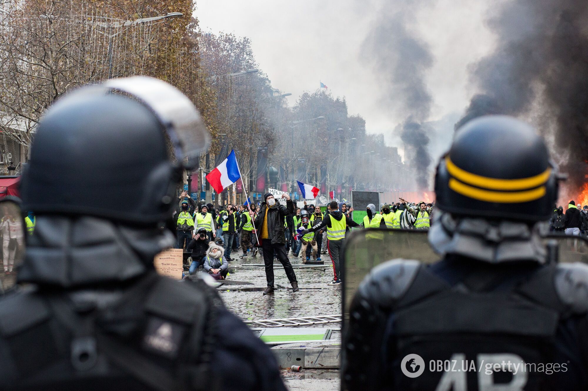 Полиция следит за ситуацией в Париже