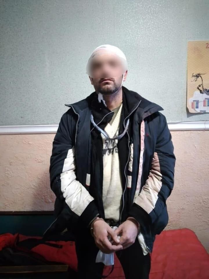 Подозреваемый в поджоге