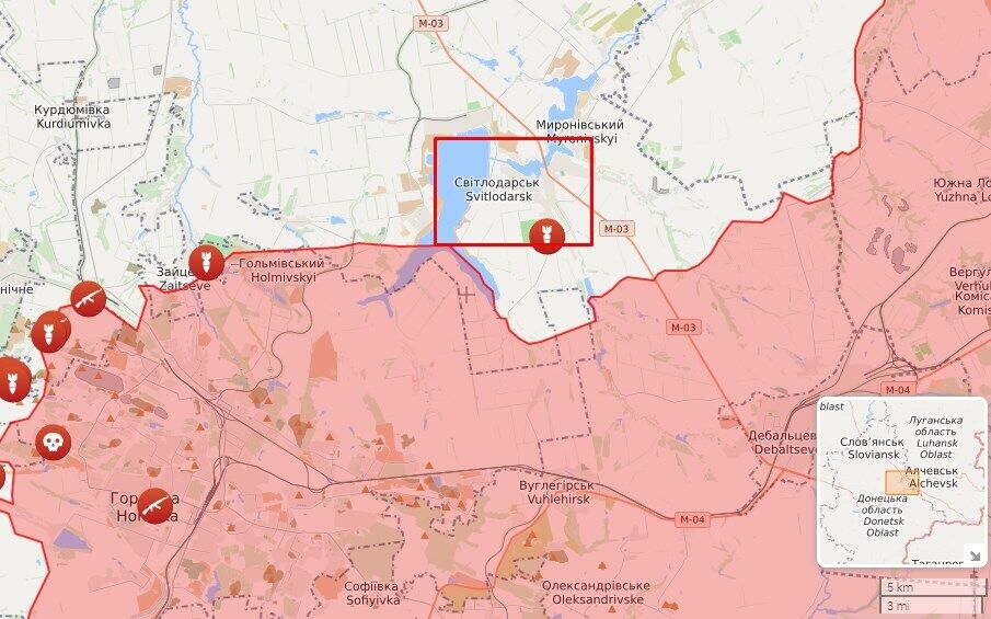 Враг открыл огонь по ВСУ в районе Светлодарска.