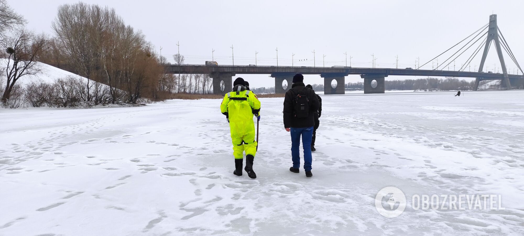 Спасатели провели профилактический рейд на льду