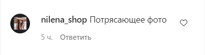 Поклонники засыпали певицу комплиментами