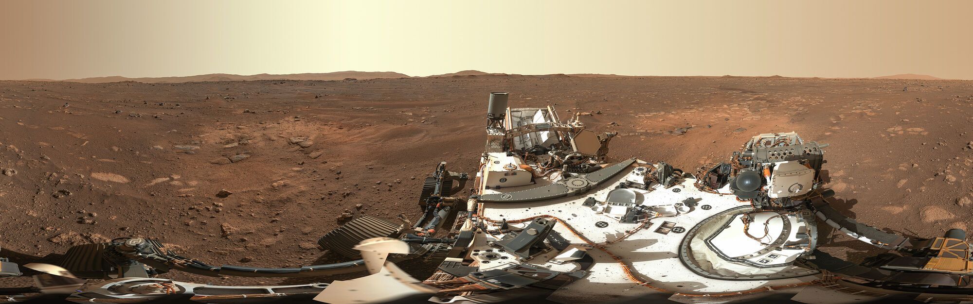 NASA опубликовало новую огромную панораму с Марса