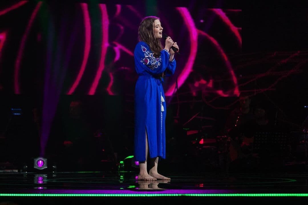Mary Soddy співає на "Голосі країни".
